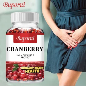 Cranberry Urinary Tract and Bladder Health Support Capsules