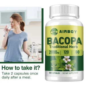 Bacopa Brain Health Support Capsules